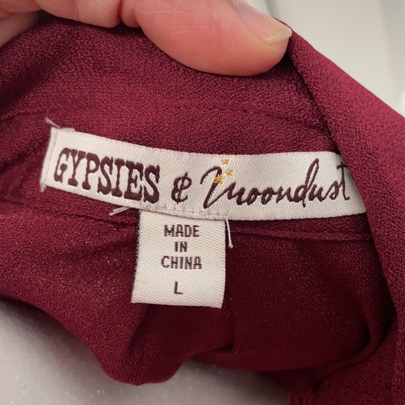 Gypsies and Moondust buttoned down shirt - Picture 9 of 14